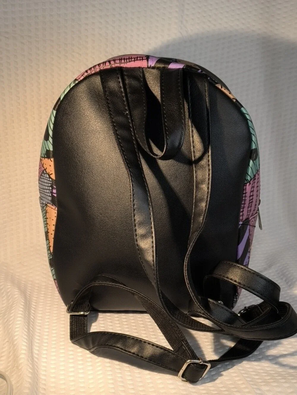 Bioworld Disney The Nightmare Before Christmas Pastel Patchwork Backpack RARE